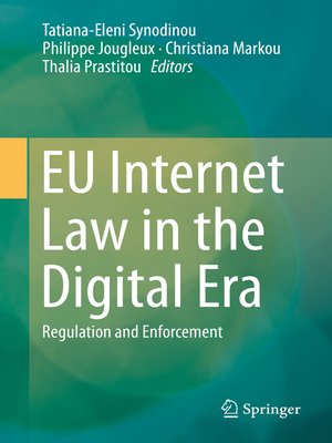cover image of EU Internet Law in the Digital Era